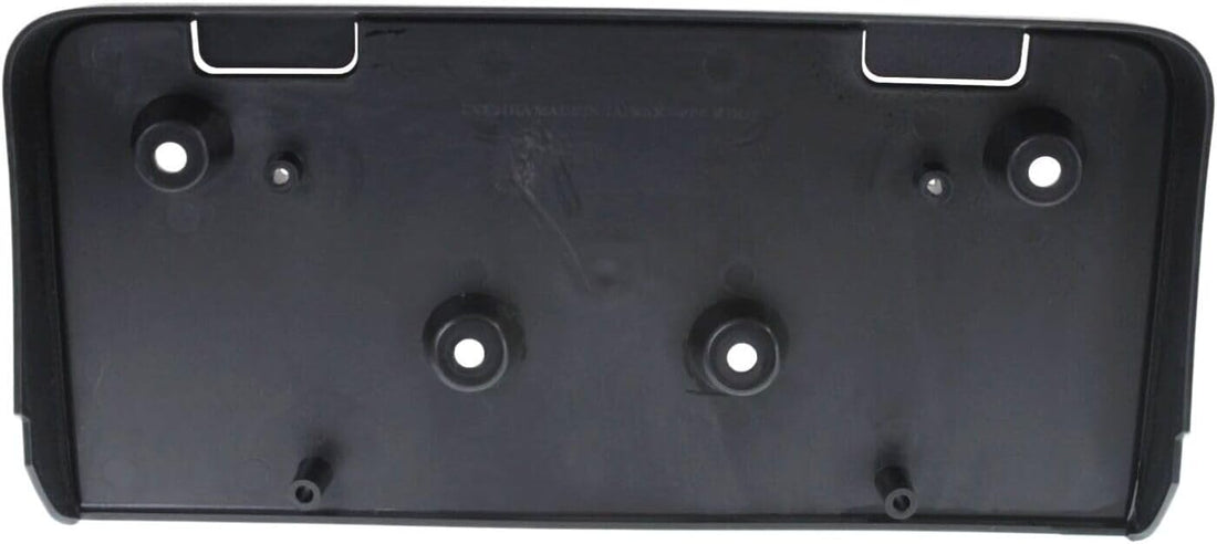 Front License Plate Bracket Textured Direct Replacement Compatible with 2010-2015 Chevrolet Equinox GM1068134 25798733