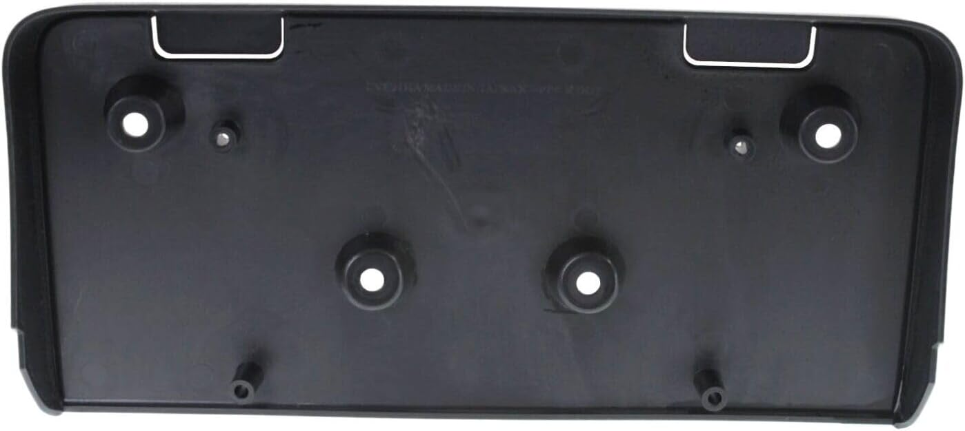 Front License Plate Bracket Textured Direct Replacement Compatible with 2010-2015 Chevrolet Equinox GM1068134 25798733