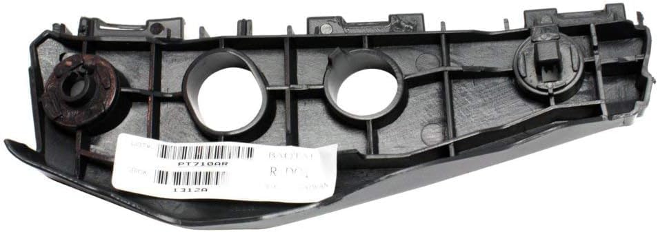 Set Of 2 Front Bumper Support Bracket Left Driver & Right Passenger Side Direct Replacement Compatible With 2011-2013 Toyota Corolla TO1042114 TO1043114 5211502170 5211602170
