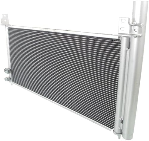 Front AC Condenser Aluminum Core Direct Replacement Compatible With 2010-2015 Toyota Prius / 2012-2015 Plug-In / 2011 Lexus CT200h TO3030316 8846047150