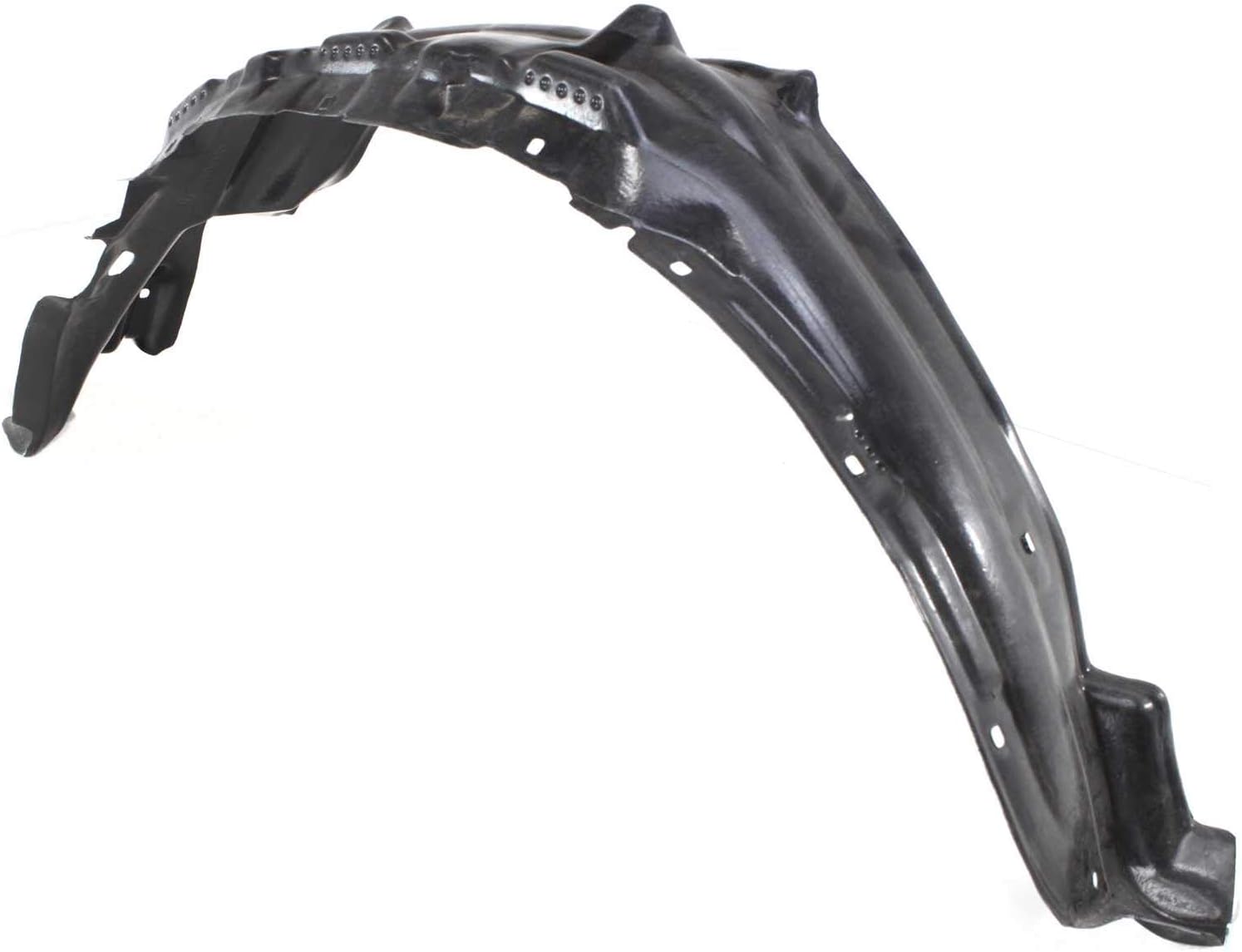 Front Fender Liner Left Driver Side Direct Replacement Compatible With 2000-2006 Toyota Tundra TO1248124 538760C010
