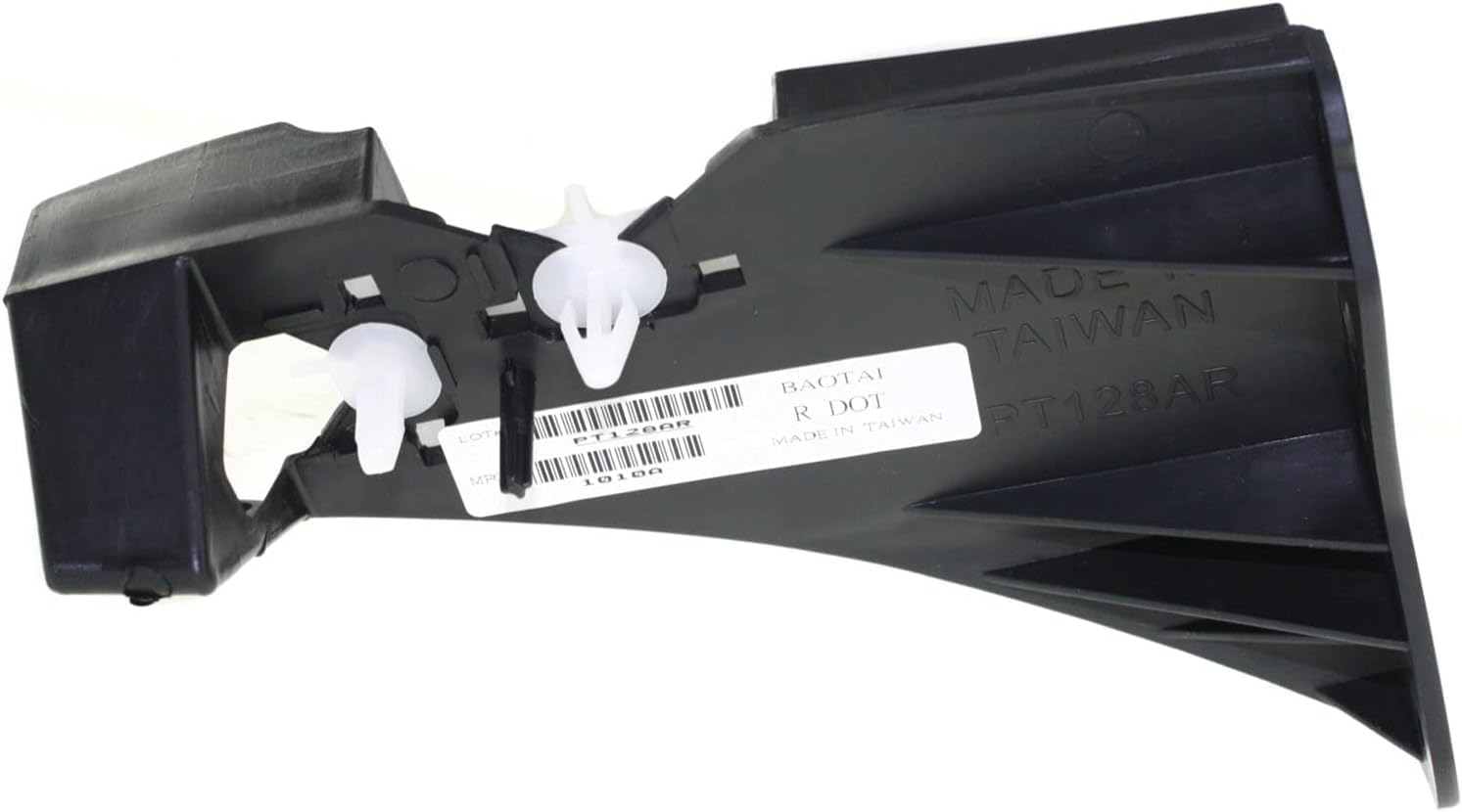 Set Of 2 Front Bumper Reinforcement Bracket Support Cover Steel Left Driver & Right Passenger Side Direct Replacement Compatible With 2005-2009 Ford Mustang FO1026110 FO1027110