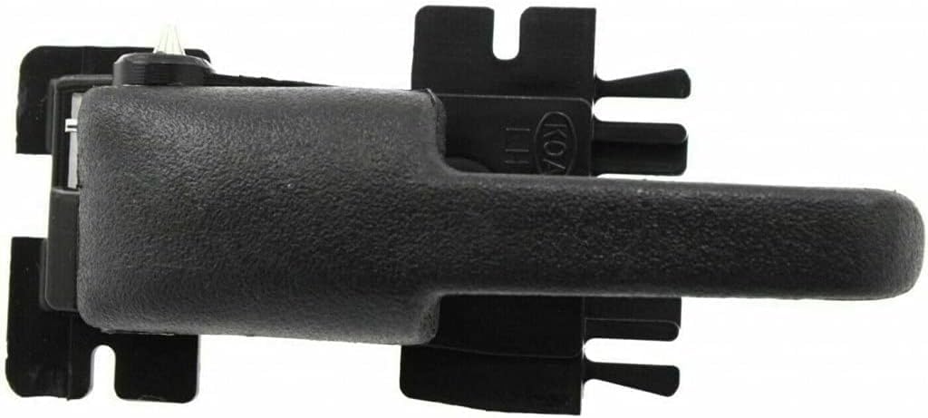 Front Or Rear Interior Door Handel Textured Left Driver Side Direct Replacement Compatible with 1991-2003 Ford Explorer / 2000-2005 Sport FO1352114 3L2Z7821819AAA F77Z7821819AAJ