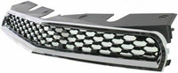 Front Grille Chrome Shell With Primed Insert Direct Replacement Compatible With 2010-2015 Chevrolet Equinox GM1200622 25798744