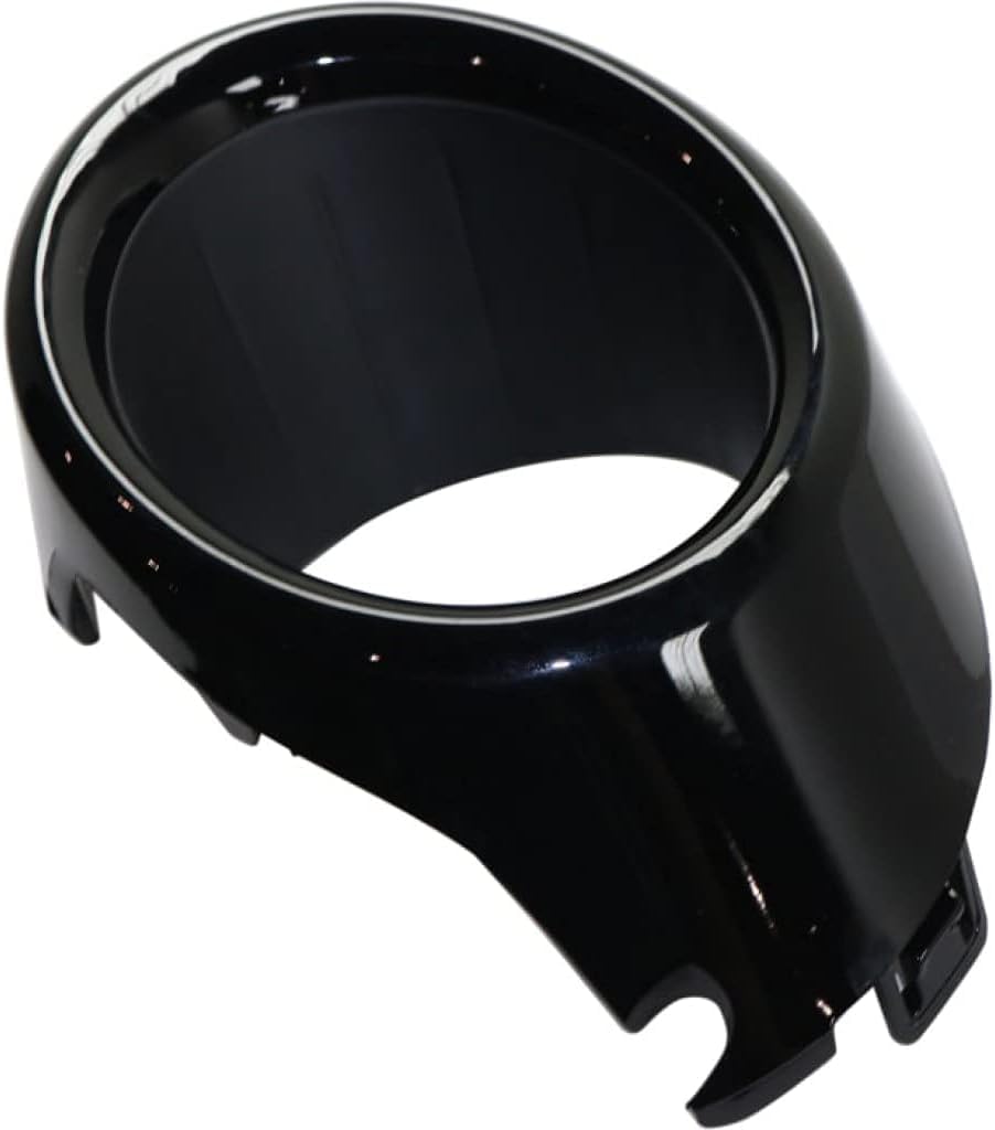 Front Fog Light Trim Molding Primed Left Driver Side Direct Replacement Compatible With 2013-2015 Honda Civic HO1038117 71117TR7A51