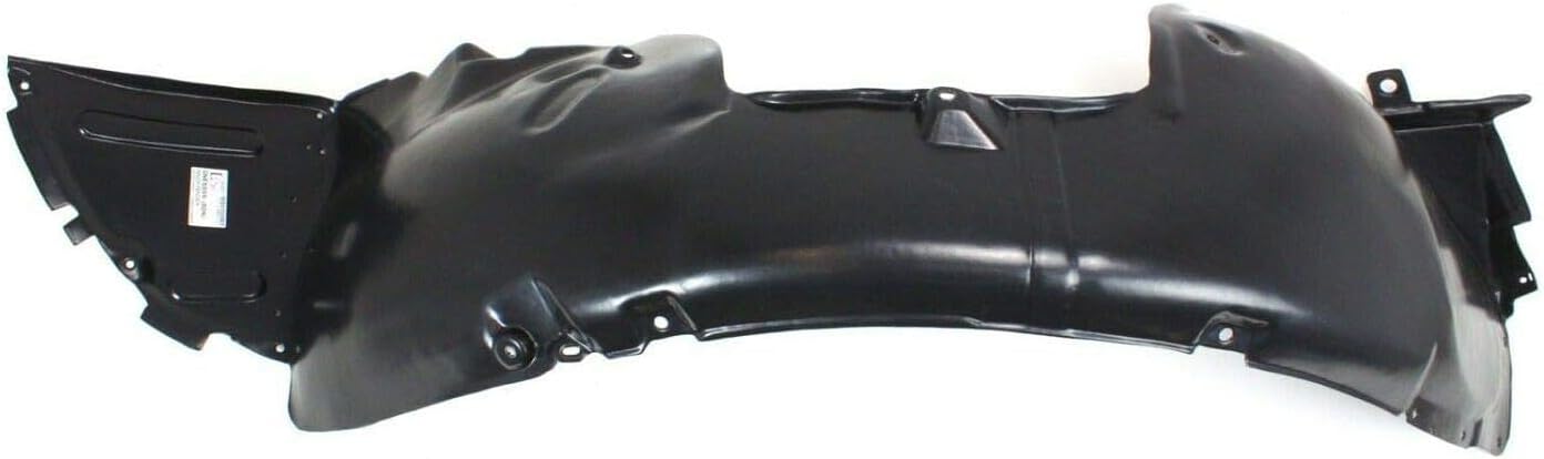 Front Fender Liner Left Driver Side Direct Replacement Compatible With 2009 Hyundai Genesis HY1248117 868113M000