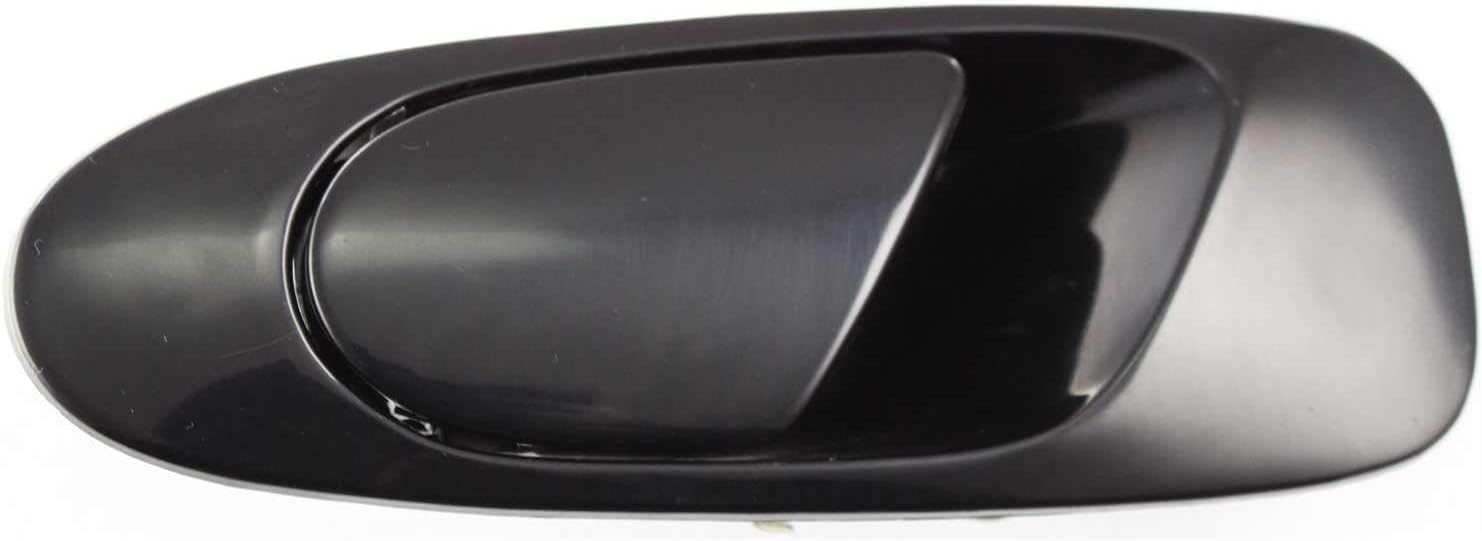 Set Of 2 Rear Exterior Door Handle Textured Left Driver & Right Passenger Side Direct Replacement Compatible With 1992-1995 Honda Civic HO1521102 HO1520102 72640SR4J01ZC 72680SR4J01ZC