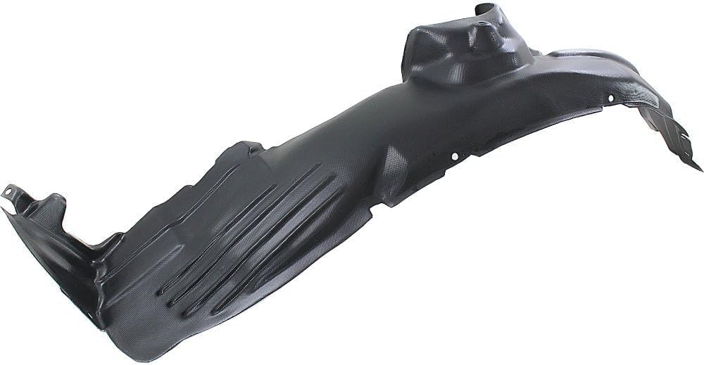 Front Fender Liner Left Driver Side Direct Replacement Compatible With 2001-2002 Kia Rio KI1248102 0K30A56141