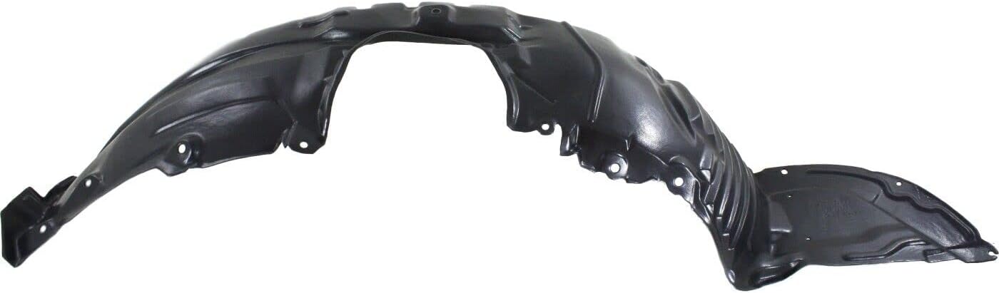 Front Fender Liner Left Driver Side Direct Replacement Compatible with 2010-2013 Mazda 3 MA1248139 BFD156140
