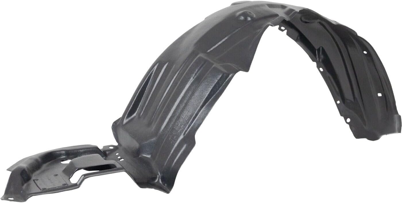 Front Engine Splash Shield + Fender Liner Plastic Left Driver & Right Passenger Side Direct Replacement Compatible With 2011-2012 Toyota Corolla TO1249162 TO1248162 TO1228148