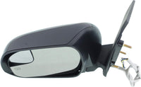 Front Power Mirror Manual Folding Heated Primed Left Driver Side Direct Replacement Compatible With 2015-2020 Toyota Sienna TO1320339 8794008150C1 8794008150