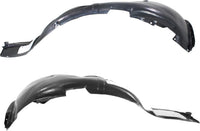 Set Of 2 Front Fender Liner Left Driver & Right Passenger Side Direct Replacement Compatible With 2006-2011 Honda Civic HO1248134 HO1249134 74101SNAA00 74151SNAA00