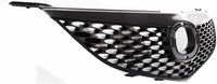 Front Grille Black Shell And Insert Direct Replacement Compatible With 2004-2006 Mazda 3 MA1200172 BN8W50710B33