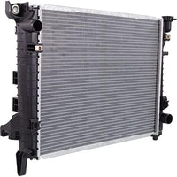 Front Radiator Aluminum Core Direct Replacement Compatible With 2004-2009 Dodge Ram Full Size Pickup CH3010302 55056682AB