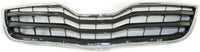 Front Grille Assembly Chrome Shell With Primed Insert Plastic Direct Replacement Compatible With 2010-2011 Toyota Camry TO1200324 5310106070C0