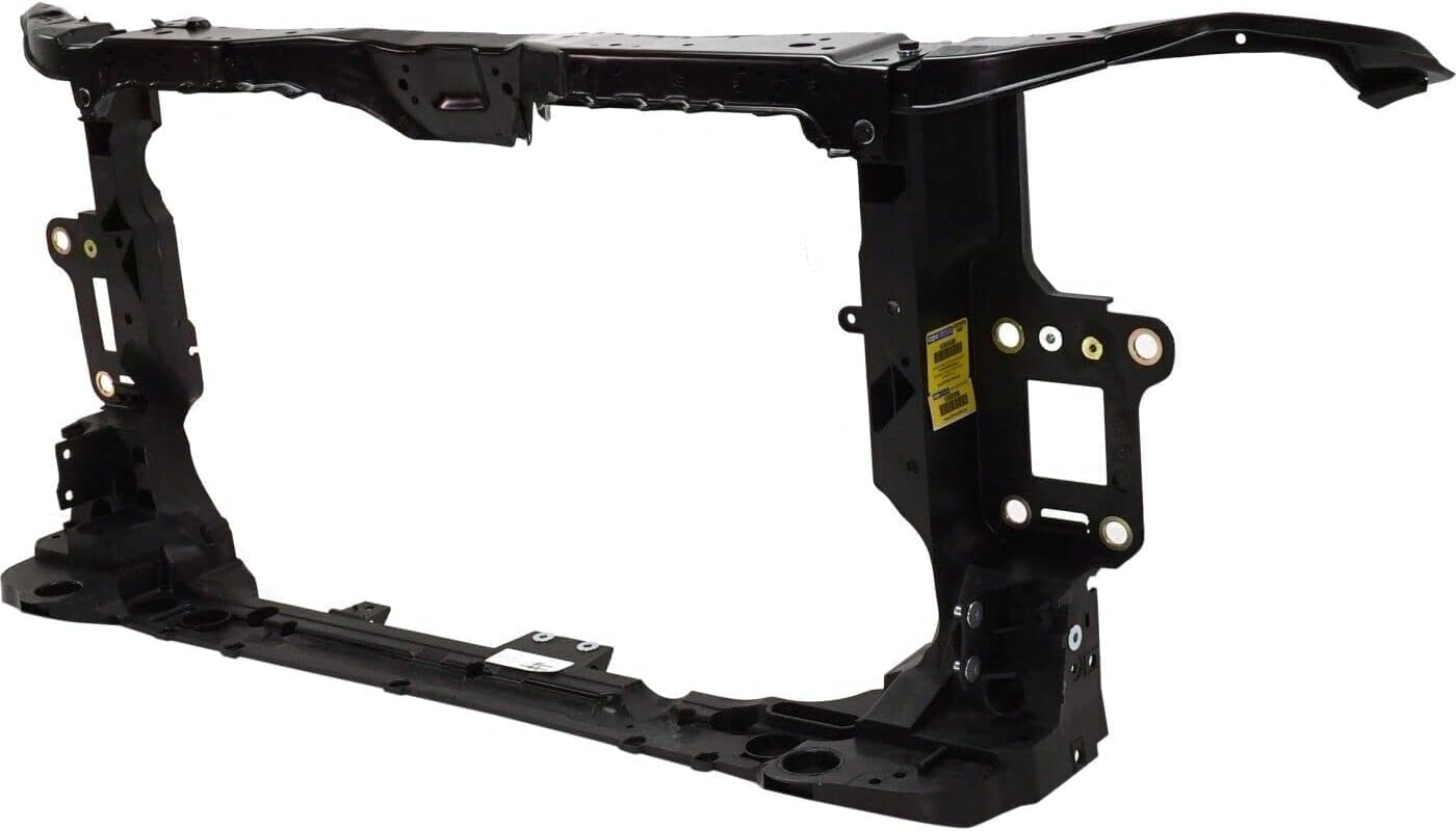 Front Radiator Support Assembly Plastic With Steel Direct Replacement Compatible With 2017-2019 Honda Civic HO1225201 71410TBFA01 71410TBFA11