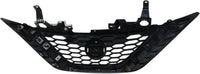 Front Grille Chrome Shell with Gloss Black Insert Direct Replacement Compatible With 2016-2019 Nissan Sentra NI1200279 623103YU0D 623103YU0A