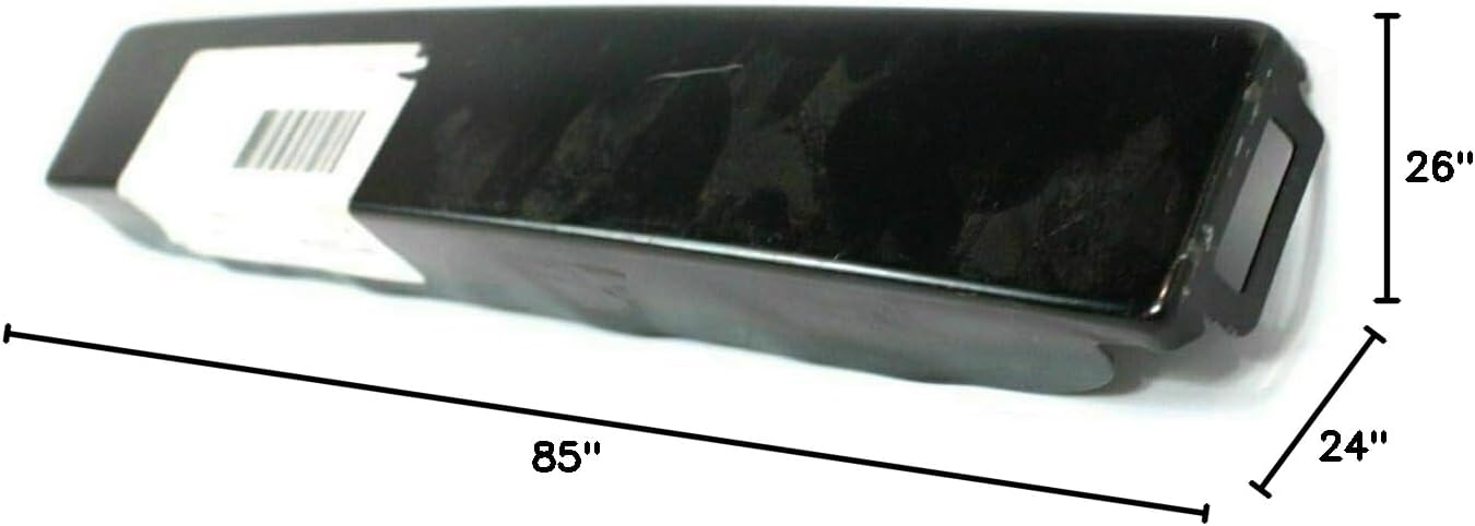 Front Bumper Chrome + Lower Valance Primed + Grille Extension Filler + Signal Lamp Left Driver & Right Passenger Side Direct Replacement Compatible With 1999-2002 Toyota 4Runner