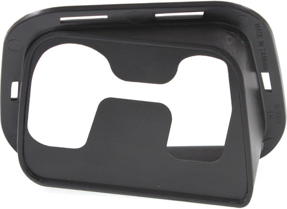 Front Bumper Tow Hook Cover Textured Left Driver Side Direct Replacement Compatible With 2007-2014 Chevrolet Tahoe GM1029102 15893976