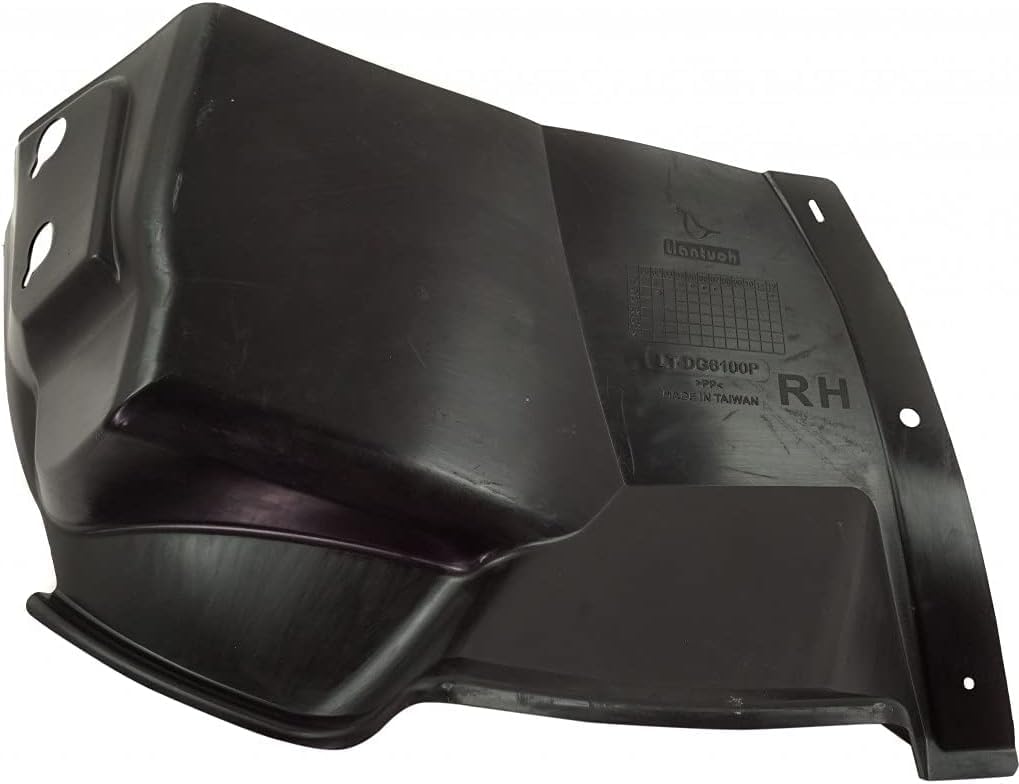 Front Section Fender Liner Right Passenger Side Direct Replacement Compatible With 2019-2024 Ram 1500 CH1249206 68275906AB