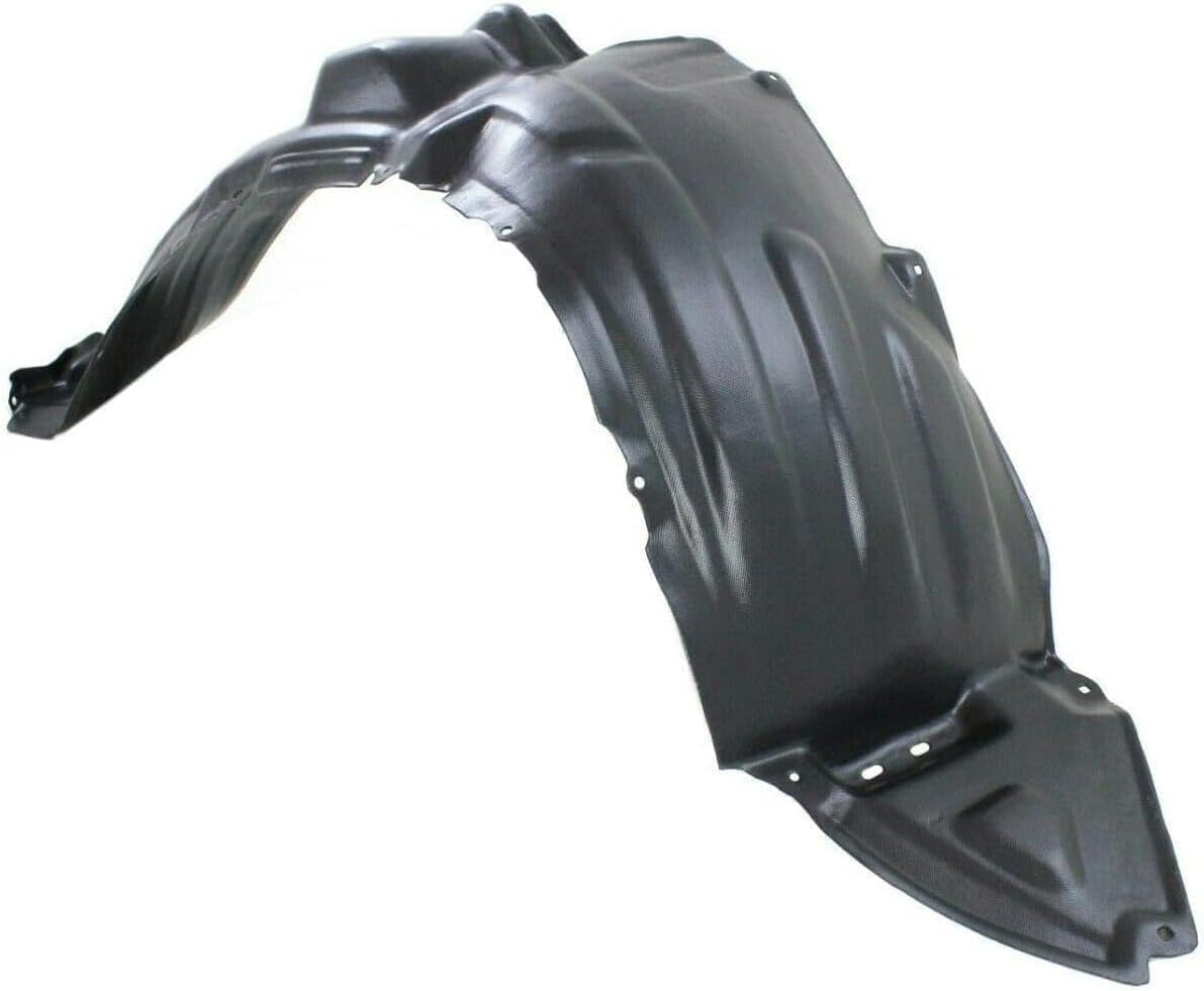 Set of 2 Front Fender Liner Left Driver & Right Passenger Side Direct Replacement Compatible with 2006-2010 Toyota Sienna TO1248152 TO1249152 53875AE020 53876AE020