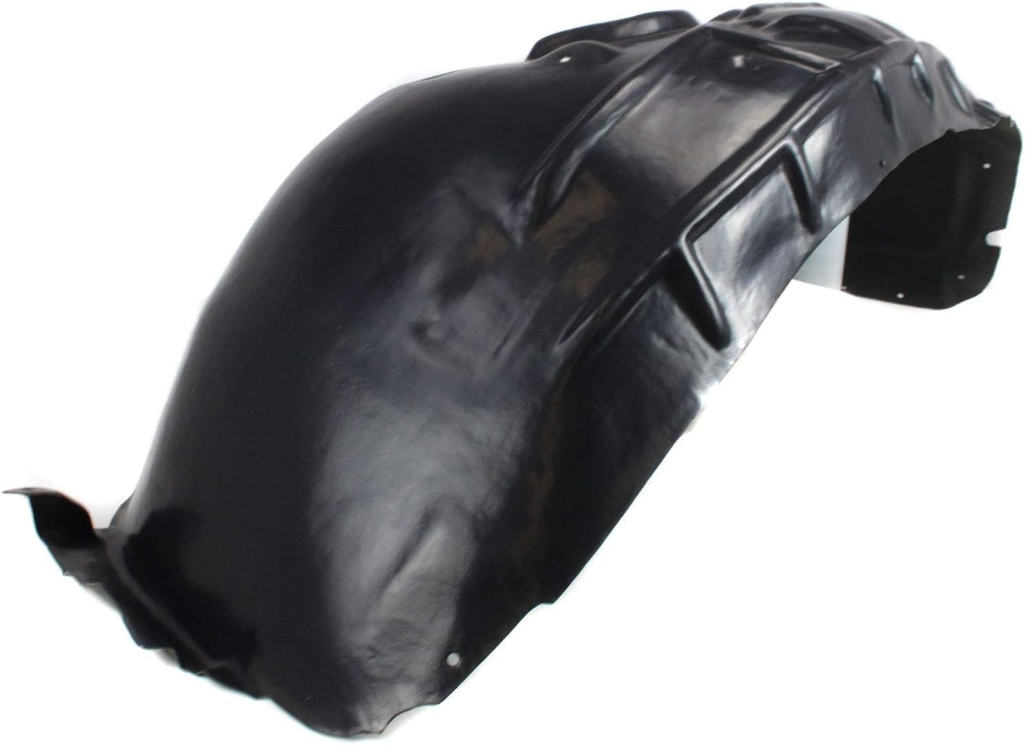 Front Fender Liner Right Passenger Side Direct Replacement Compatible With 2007-2015 Audi Q7 AU1249110 4L0809962B