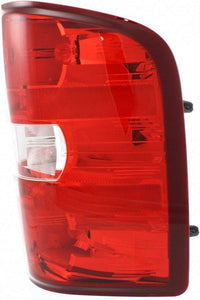 Tail Light Assembly Right Passenger Side Direct Replacement Compatible With 2007-2014 Chevrolet Silverado/GMC Sierra GM2801207 25958483