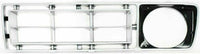 Set Of 2 Front Argent Grille Chrome Plastic Left Driver & Right Passenger Side Direct Replacement Compatible With 1976-1977 Ford F-Series FO1200106 FO1200107 D6TZ8150A D6TZ8151A ‎
