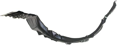 Front Section Fender Liner Left Driver Side Direct Replacement Compatible With 2008-2013 Mitsubishi Lancer MI1248121 5370B101