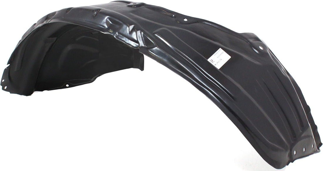 Front Inner Fender Liner Right Passenger Side Direct Replacement Compatible With 2009-2010 Nissan Murano NI1249118 638401AA0A