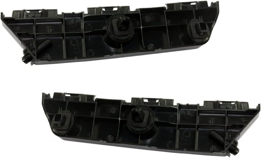 Set Of 2 Rear Bumper Cover Retainer Plastic Left Driver & Right Passenger Side Direct Replacement Compatible With 2009-2016 Toyota Venza TO1143126 TO1142126 521580T010 521570T010