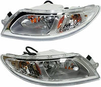 Set Of 2 Front Head Light Assembly Halogen Right Passenger & Left Driver Side Direct Replacement Compatible With 2002-2016 International 4000 Series HD IH2502100 IH2503100 3574387C93
