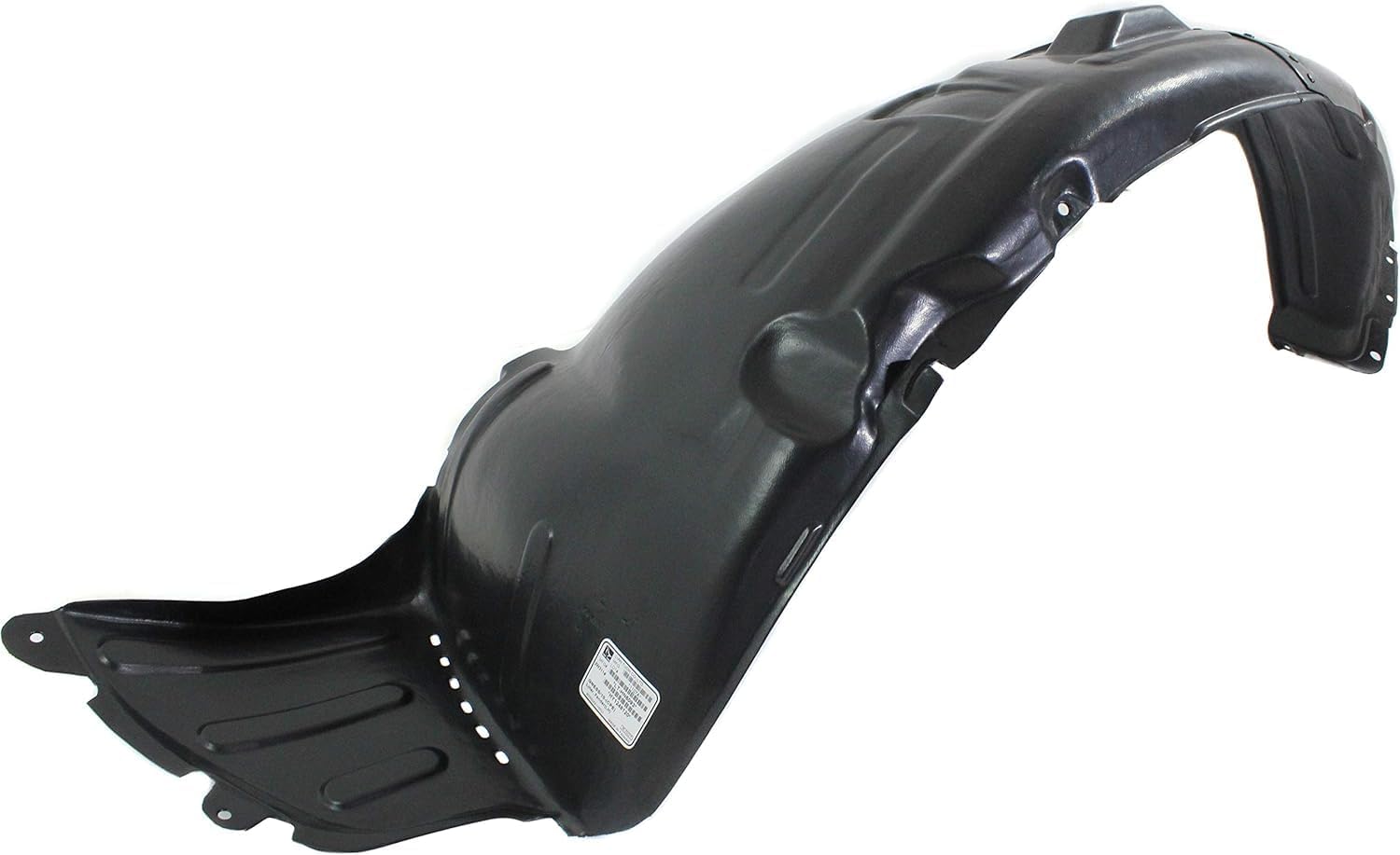 Front Fender Liner Left Drive Side Direct Replacement Compatible With 2010-2012 Hyundai Genesis Coupe HY1248120 868112M000