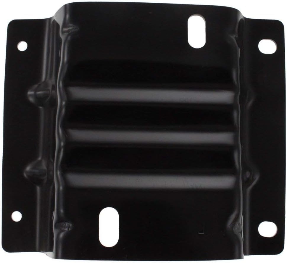 Front Bumper Mounting Plate Bracket Steel Right Passenger Side Direct Replacement Compatible with 2008-2014 Ford Econoline Van FO1067176 8C2Z17B883A