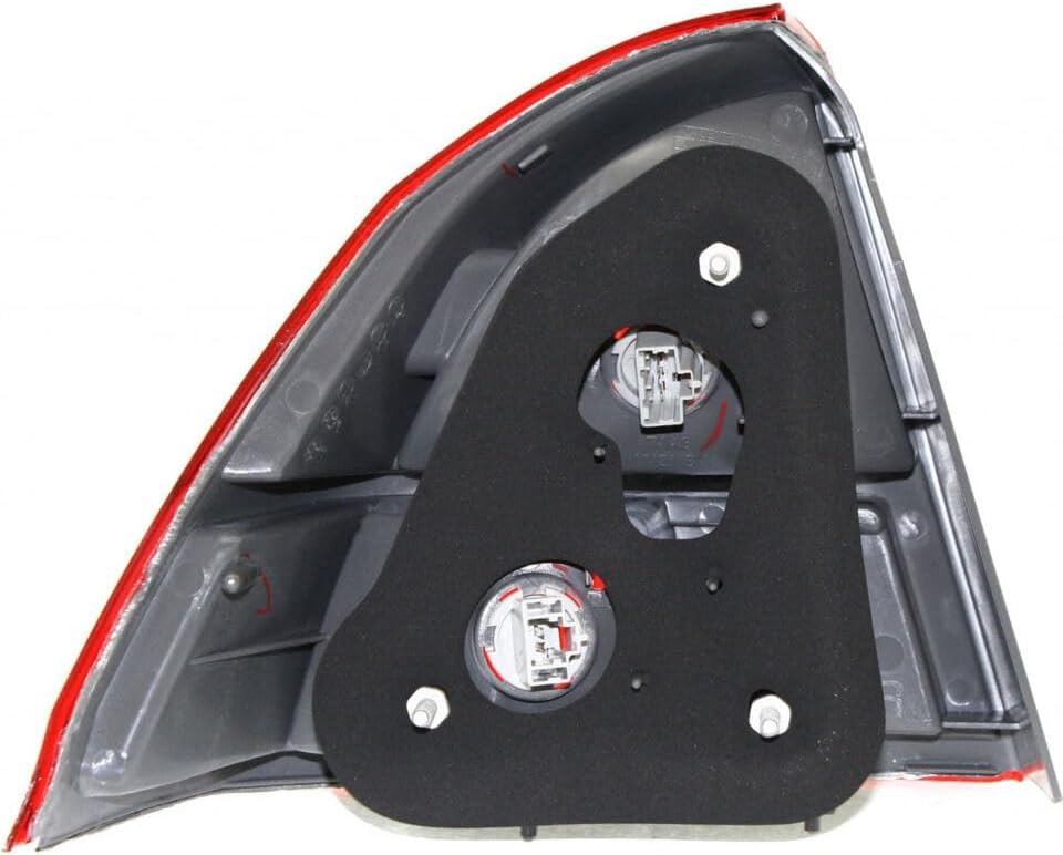 Tail Light Assembly Left Driver Side Direct Replacement Compatible With 2001-2002 Honda Civic HO2800133 33551S5DA01