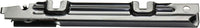 Front Bumper Bracket Steel Left Driver Side Direct Replacement Compatible with 2001-2007 Mercedes Benz C-Class / 2003-2009 CLK MB1042117 2038801114