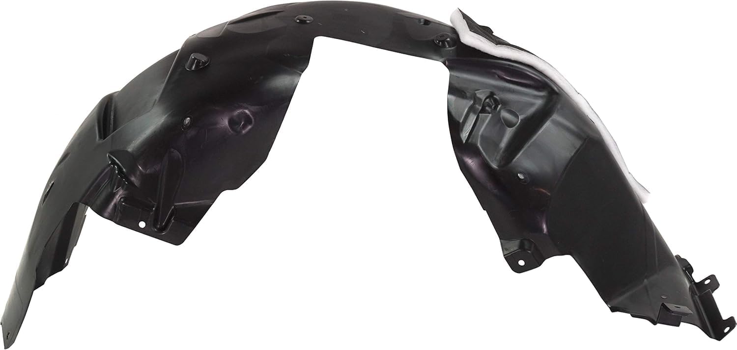 Front Fender Liner Right Passenger Side Direct Replacement Compatible With 2018-2023 Ford Mustang FO1249190 JR3Z16102E JR3Z16102B