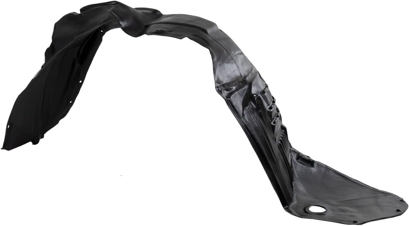 Front Fender Liner Left Driver Side Direct Replacement Compatible With 2004-2006 Lexus RX330 / 2007-2009 RX350 LX1248101 5380648021