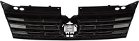 Front Grille Assembly Primed With Chrome Frame Plastic Direct Replacement Compatible With 2018-2021 Volkswagen Tiguan VW1200172 5NN853651DZLL