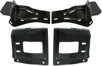 Front Bumper Mounting and Plate Brackets Left Driver & Right Passenger Side Direct Replacement Compatible with 2008-2010 Ford F-Series Super Duty FO1066174 FO1067174 FO1066173