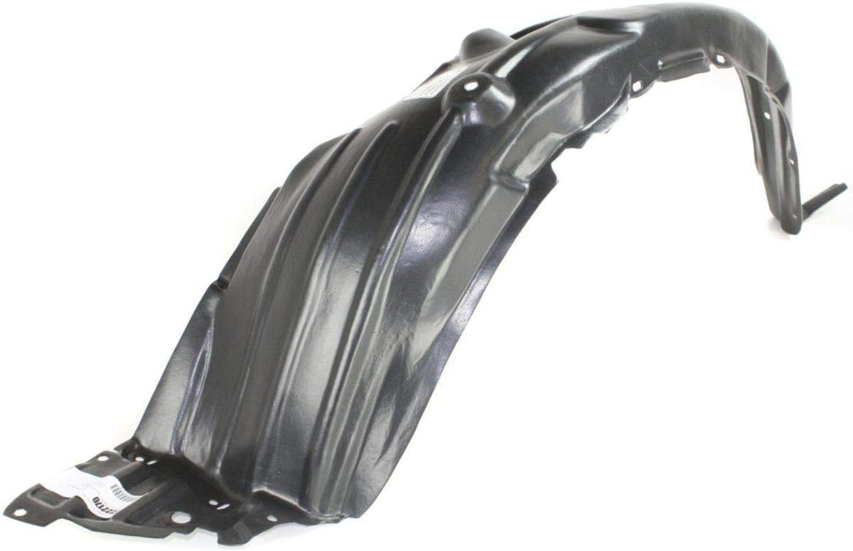 Front Fender Liner Vacuum Form Left Driver Side Direct Replacement Compatible With 2007-2012 Toyota Yaris TO1250120 5387652180