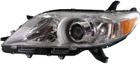 Set Of 2 Front Head Light Assembly Halogen Right Passenger And Left Driver Side Direct Replacement Compatible With 2011-2020 Toyota Sienna TO2503199 TO2502199 8111008032 8115008032
