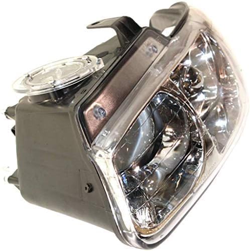 Set Of 2 Front Headlight Assembly With Quad Lamp Right & Left Side Direct Replacement Compatible With 1996-1999 Dodge Caravan/Chrysler Town & Country/Plymouth Voyager CH2502114