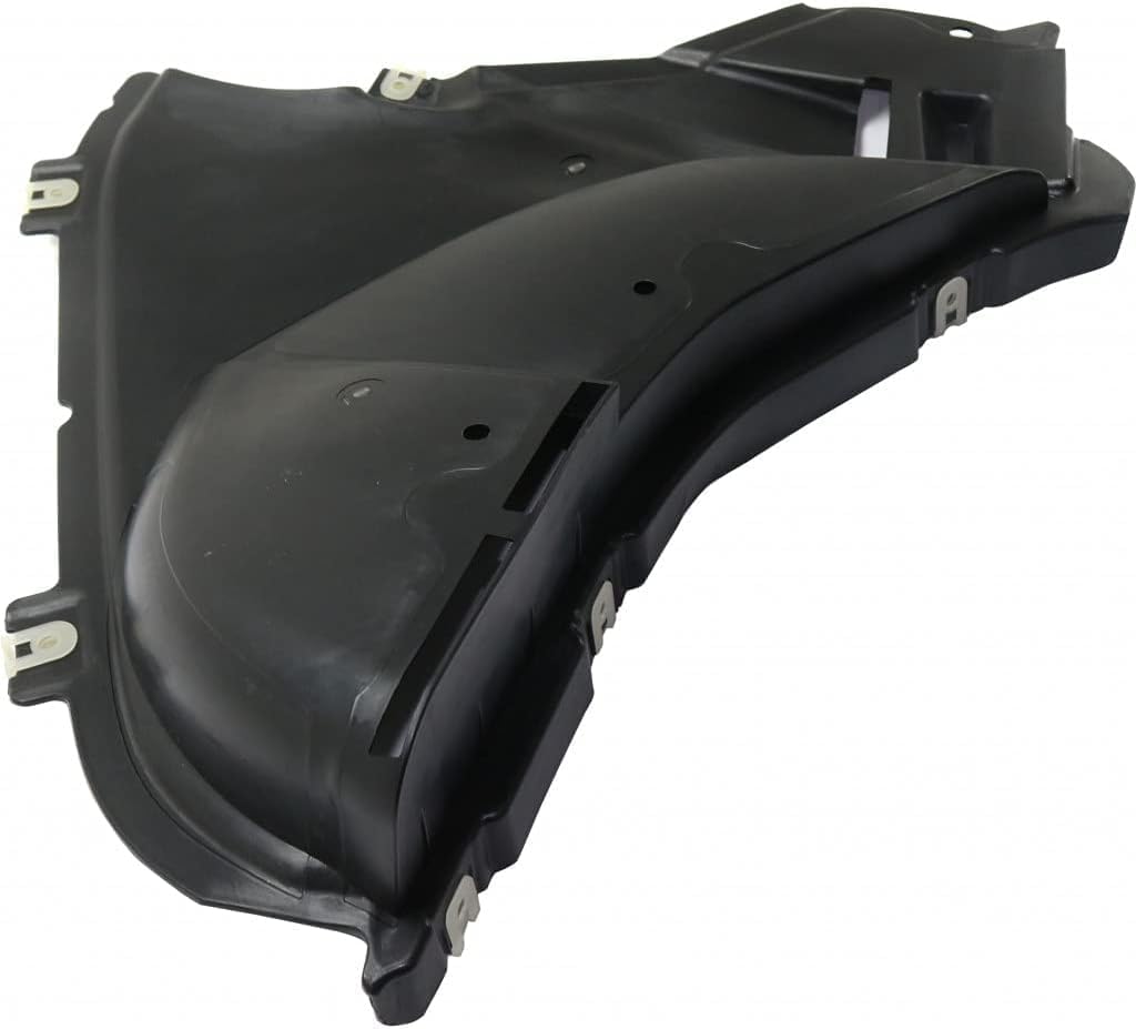 Front Section Fender Liner Right Passenger Side Direct Replacement Compatible With 2017-2020 BMW 5-Series BM1251134 51757340744