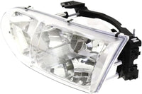 Set Of 2 Front Headlight Assembly Right Passenger & Left Driver Side Direct Replacement Compatible With 1999-2000 Nissan Quest / 1999-2002 Mercury Villager FO2502165 FO2503165