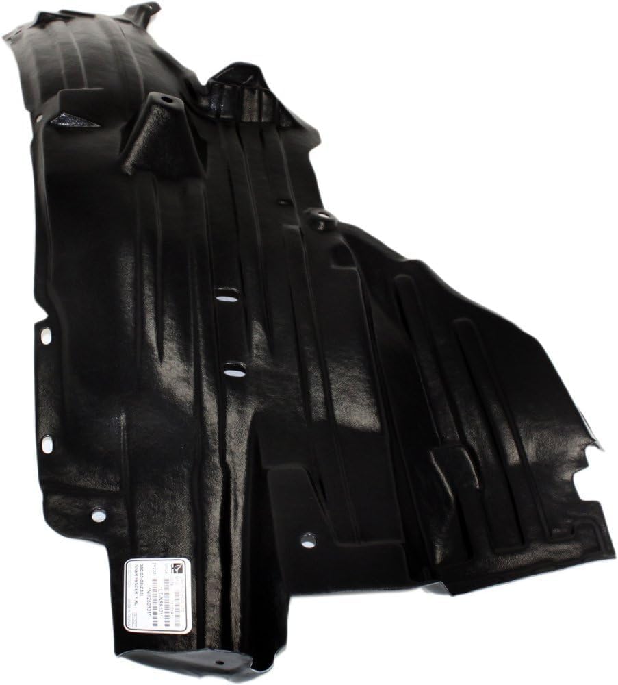 Front Fender Liner Rear Section Left Driver Side Direct Replacement Compatible With 2003-2009 Nissan 350Z NI1250131 NI1250138 63843CD000 63843CF40A
