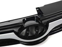Front Grille Assembly Gray Shell And Insert With Chrome Molding Direct Replacement Compatible With 2011-2013 Hyundai Elantra HY1200165 863503X200