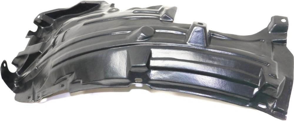 Front Fender Liner Rear Section Right Passenger Side Direct Replacement Compatible With 2003-2007 Infiniti G35 IN1251105 63842AM800