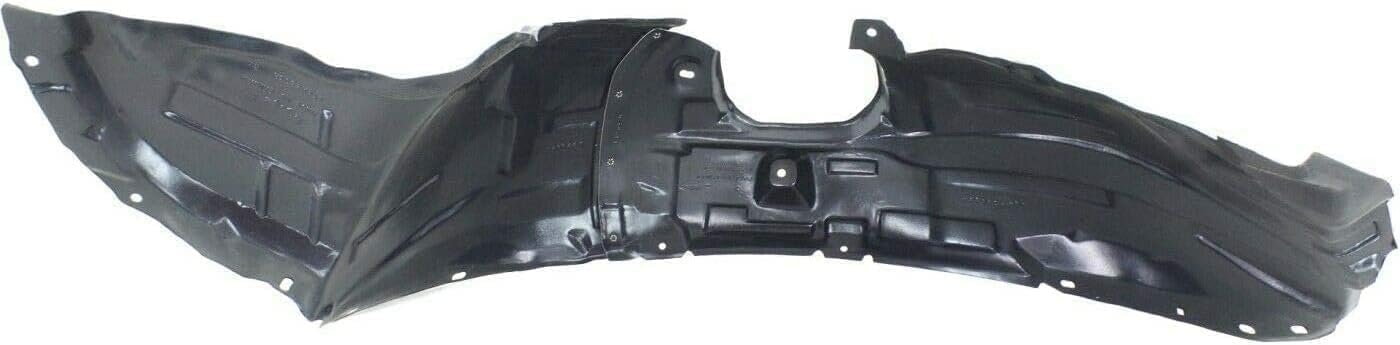 Front Fender Liner Right Passenger Side Direct Replacement Compatible With 2004-2006 Mazda 3 MA1249125 BP4K56130F
