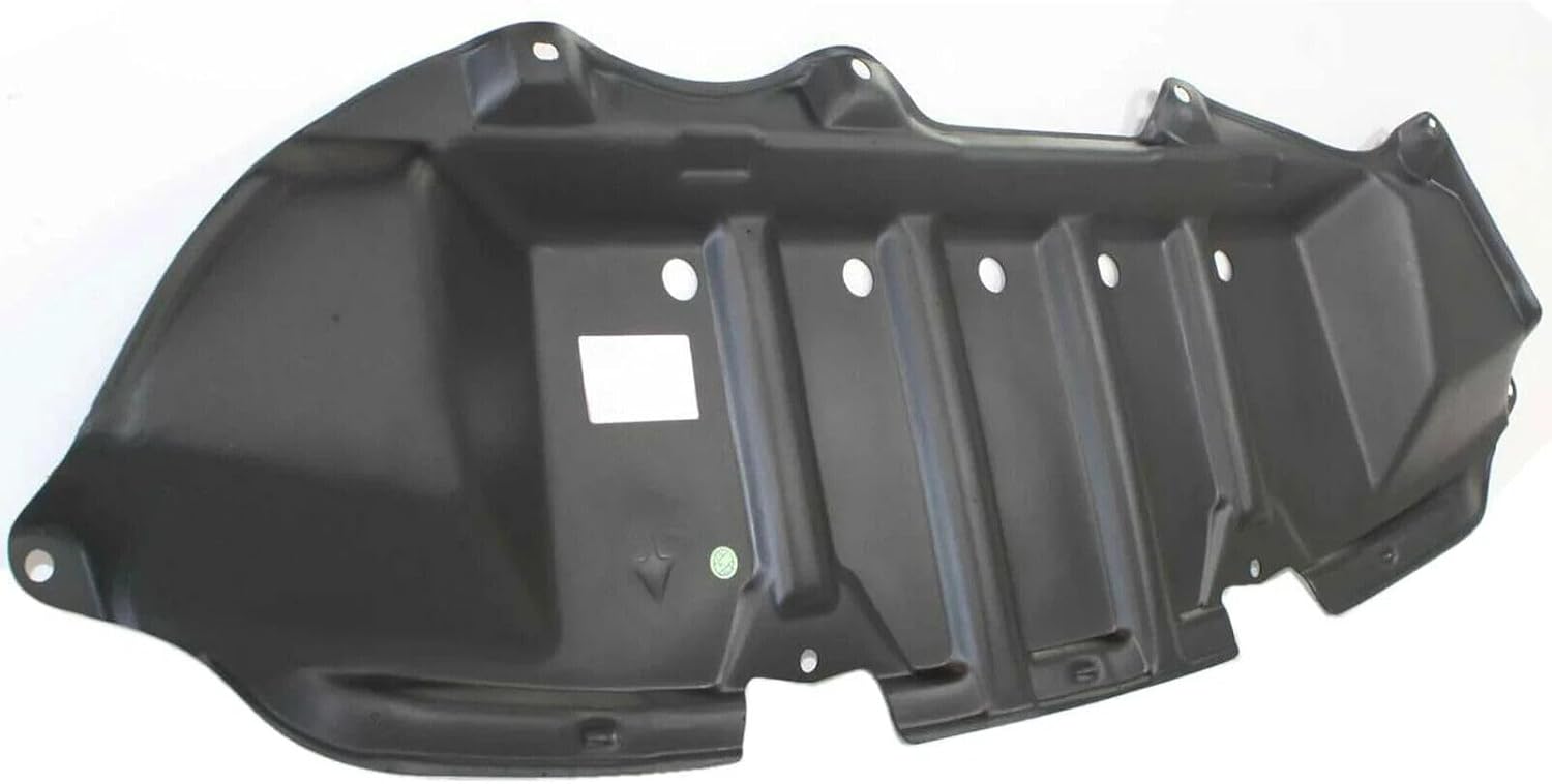 Front Engine Splash Shield + Fender Liner Plastic Left Driver & Right Passenger Side Direct Replacement Compatible With 2011-2012 Toyota Corolla TO1249162 TO1248162 TO1228148